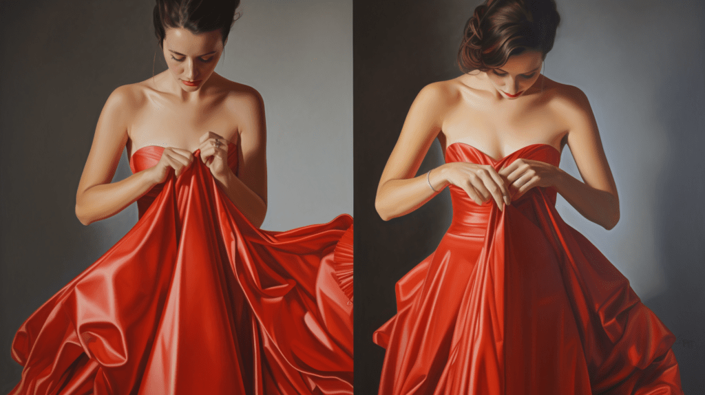 How To Use Fashion Tape For Strapless Dress - Applying the Fashion Tape to Your Strapless Dress