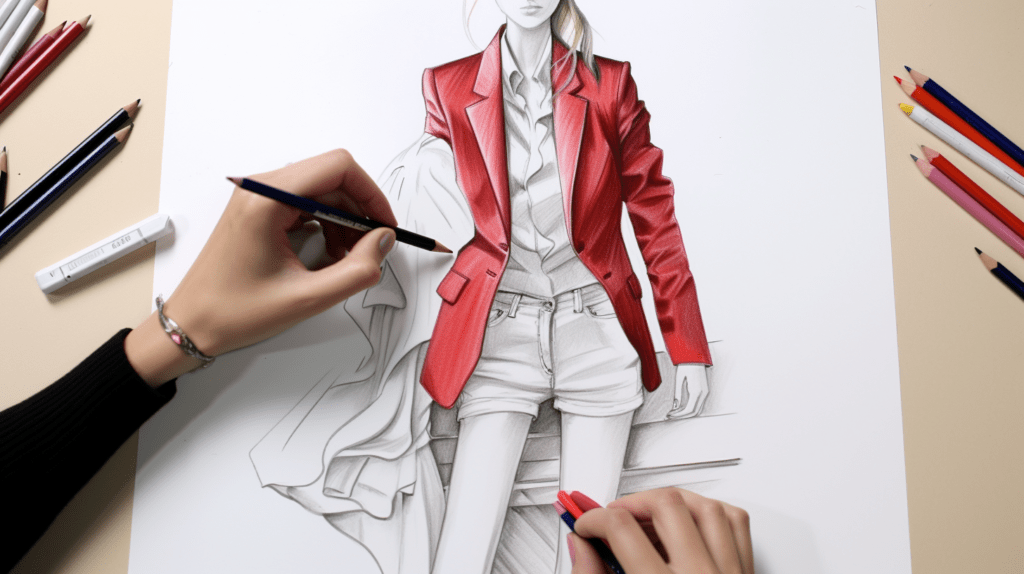 How To Draw Fashion Sketches - Sketching the Clothing