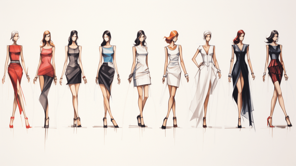 How To Draw Fashion Sketches - Understanding Fashion Proportions